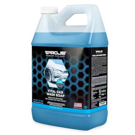 Proje Premium Car Care Vital Car Wash Soap 1 Gallon 10010